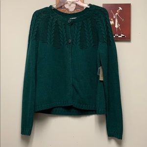 Green sweater